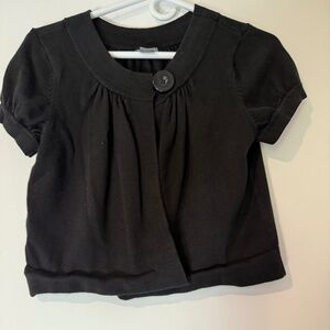Ann Taylor short sleeve, crop cardigan